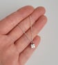 Tiny Star Pendant Necklace, Handmade Sterling Silver Jewellery