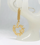 Sterling Silver Gold Plated “Love You More” Chainmaille Handbag Charm - Image 5