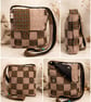 Harris tweed one of a kind "lattice" bag