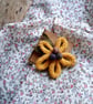 fabric brooch no 3 - Image 3