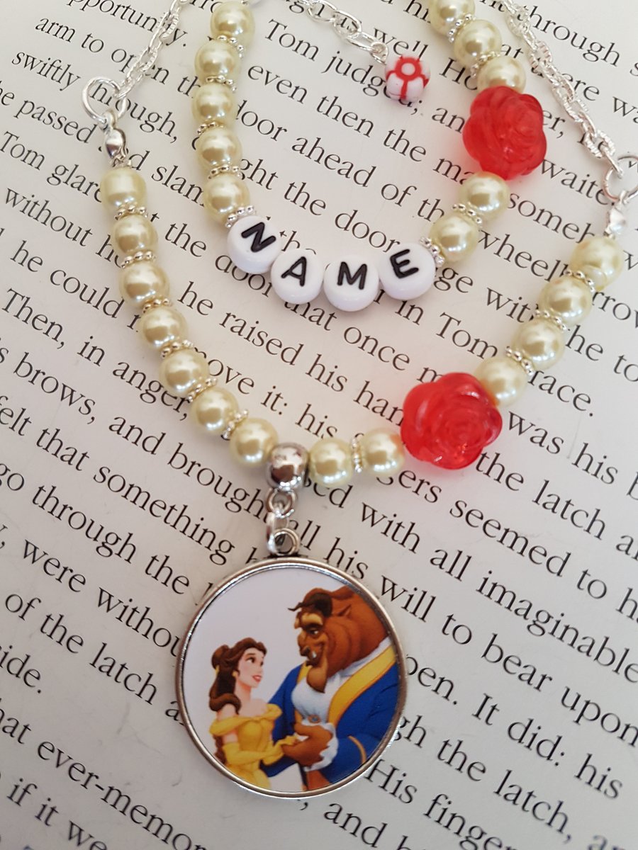 Personalised Beauty and the Beast gift set