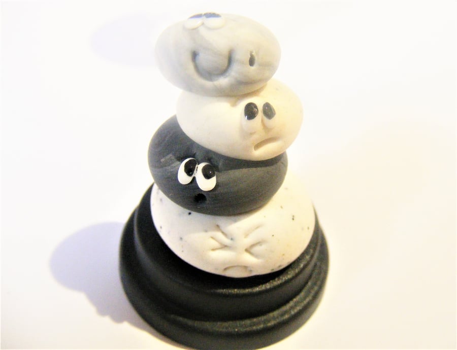 Pet Zen Stones, Pet Stacked stones, Cairn stones, Buddhist Stones