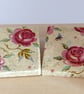 Marble Rose Coasters - Image 1