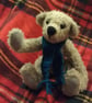 Traditional mohair teddy bear - Image 3