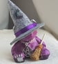 Gorgeous Potions and Pentacles Witch Bear With Broomstick. - Image 5