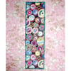 Fabric bookmark - Cotton reels