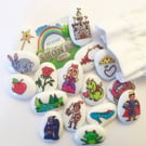 Fairytale Story Stones, Stone Art, Pebble Art, Storytelling 