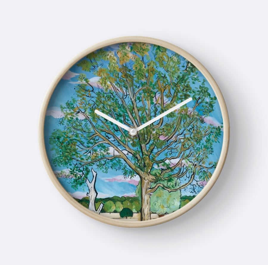 Beautiful Wall Clock Featuring The Painting ‘For The Display Of His Splendour’