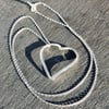 Sterling Silver Heart Pendant - UK Free Post
