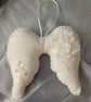 Handmade Guardian Angel Wings Hanging