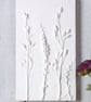 Mixed Stems Plaster Cast Wall Plaque: Limited Edition
