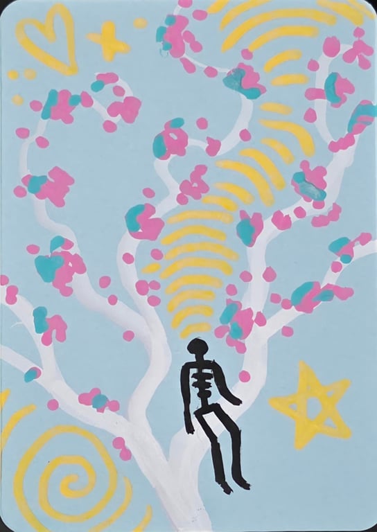 BRANCHING OFF - Surreal Series 1 - ACEO