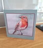 Robin- An Original Christmas Card from my own Handpainted Design - Image 3