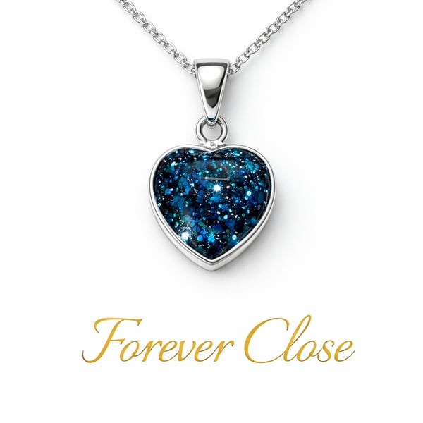 Handcrafted memorial ashes in jewellery 