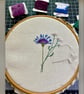 HAND EMBROIDERED MEADOW FLOWERS CARD - Image 3