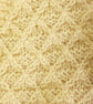 Hand knitted baby cardigan to fit 22 inch chest - lemon - V neck - knitted baby  - Image 3