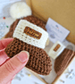 Christmas Pudding Newborn Baby Hat & Booties Set - CLEARANCE  - Image 3