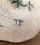 Handmade Silver Bluebell Necklace - Image 5