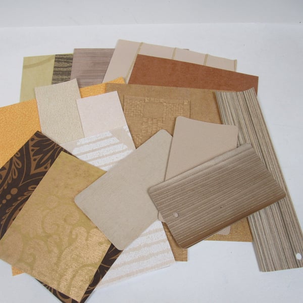 Mixed Bronze, Old Gold Wallpaper Craft Pack