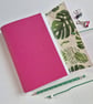 Monstera Journal, Pink Leather, A5 Summer Seconds