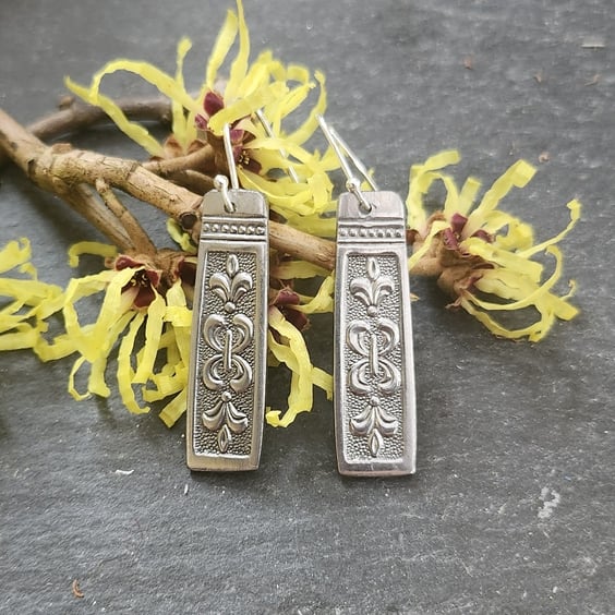 Upcycled coffeespoon handle earrings (Harvard Helene) - Cultlery Collection