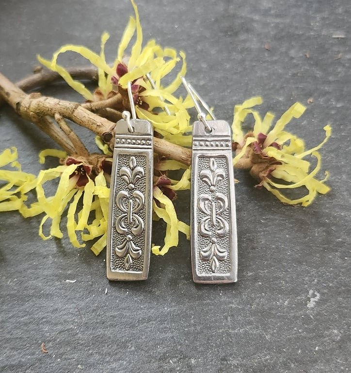 Upcycled coffeespoon handle earrings (Harvard Helene) - Cultlery Collection