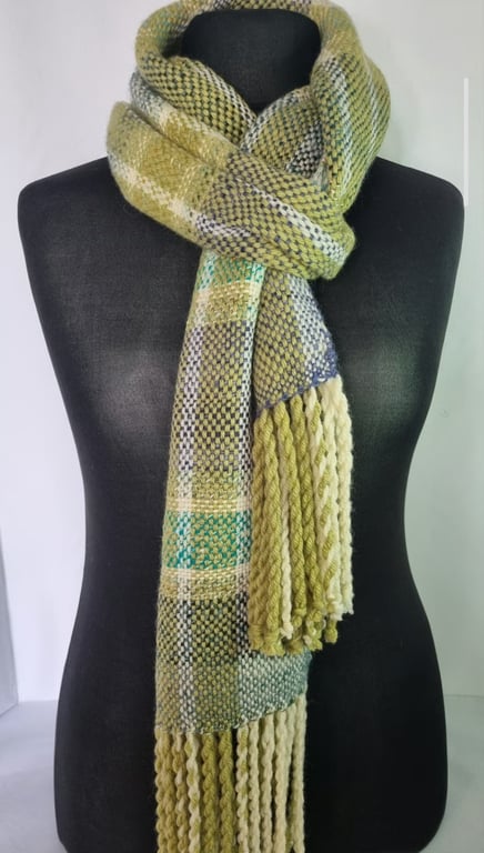 Merino wool Handwoven scarf