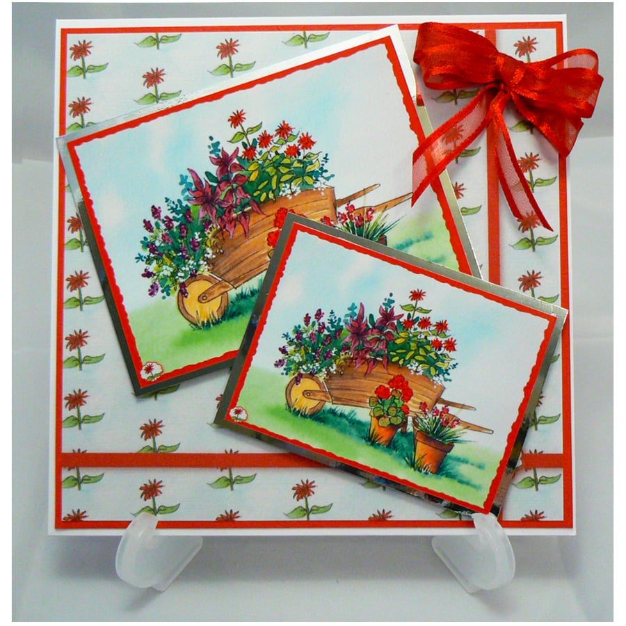 Barrows of red flowers (Gen279)