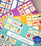 Personalised A4 Food and Drink PECS Visual Communication Board