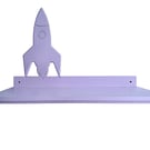 Rocket Wall Shelf – Space Themed Kids Room Decor