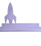 Rocket Wall Shelf – Space Themed Kids Room Decor