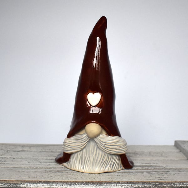 A368 Ceramic Stoneware Nisse Gnome