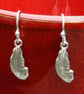 Feather Drop Earrings - Image 1