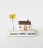 Little Wooden Painted House and Base in a Bag - Image 3