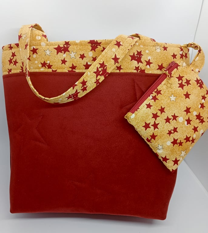 Little stars bag with detachable coin purse 326KF 