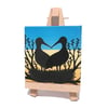 Love Ukraine, Storks of Peace Mini Painting