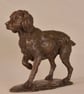 Small Standing Spaniel Animal Statue Small Bronze Resin Sculpture - Image 5