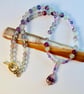 Fluorite & Crystal Necklace - Birthday, Anniversary, Wedding, Gifts For Her - Image 4