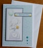 New Baby Boy Card - Blue Elephant  - Image 1