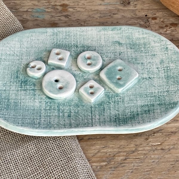 Handmade Ceramic Soap Dish