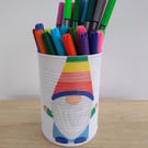 Colourful Gonk storage tin