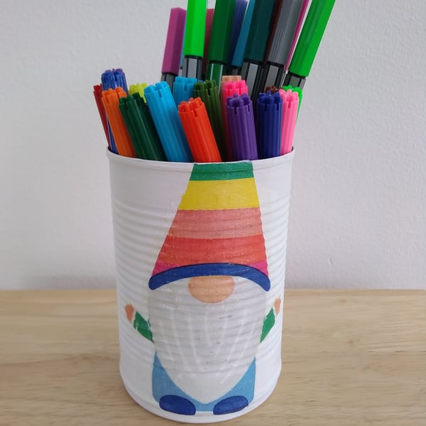 Colourful Gonk storage tin