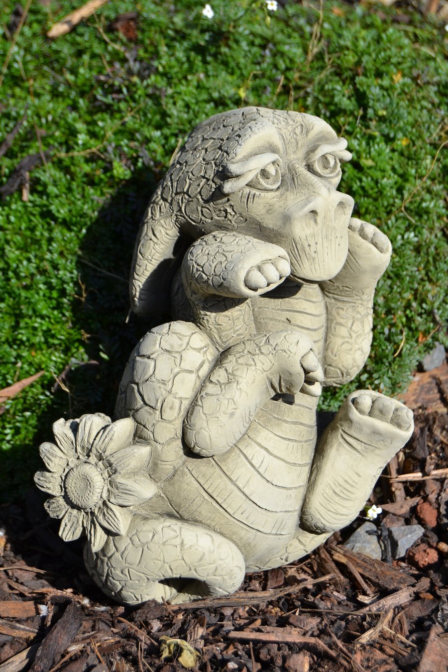 Daisy The Dragon Stone Garden Ornament