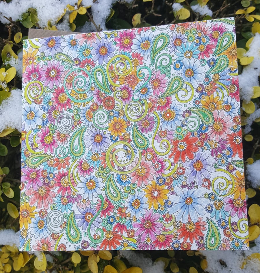 Doodle Greeting card