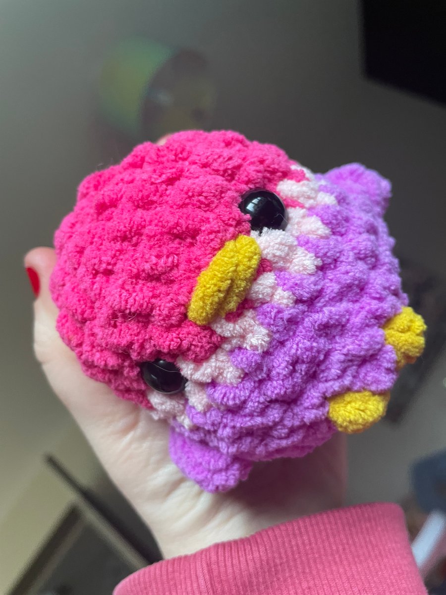 Cute little crochet bird 