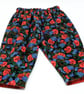 Organic Cotton Baby Jumper & Floral Babycord Pants  3 - 6 months - Image 3
