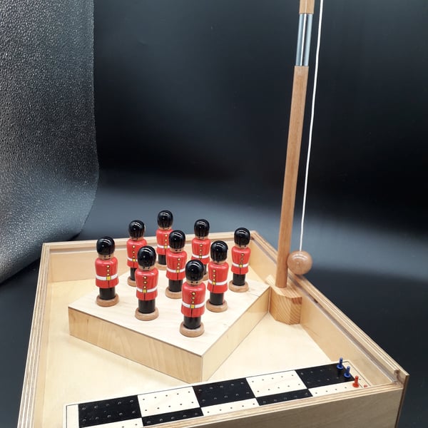 Wooden Soldier Table Skittles (Bar Skittles)