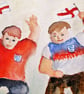 Football Fans celebrating - Image 3