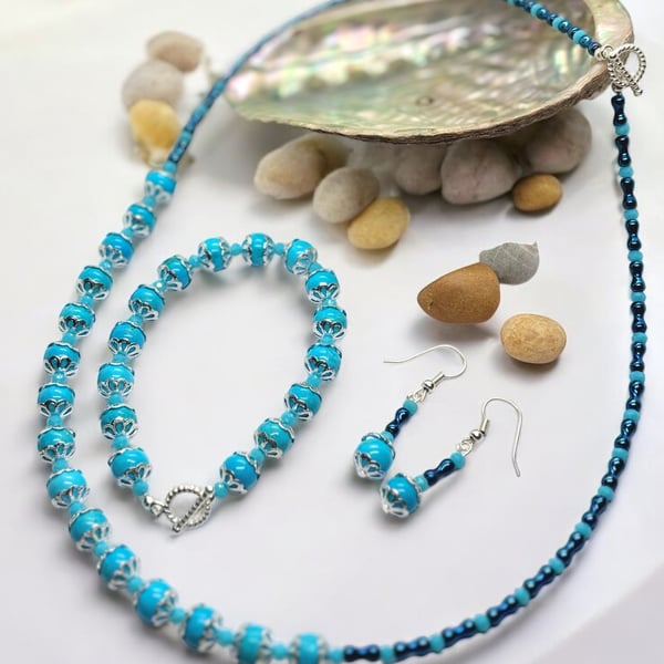 Gemstone Jewellery Set