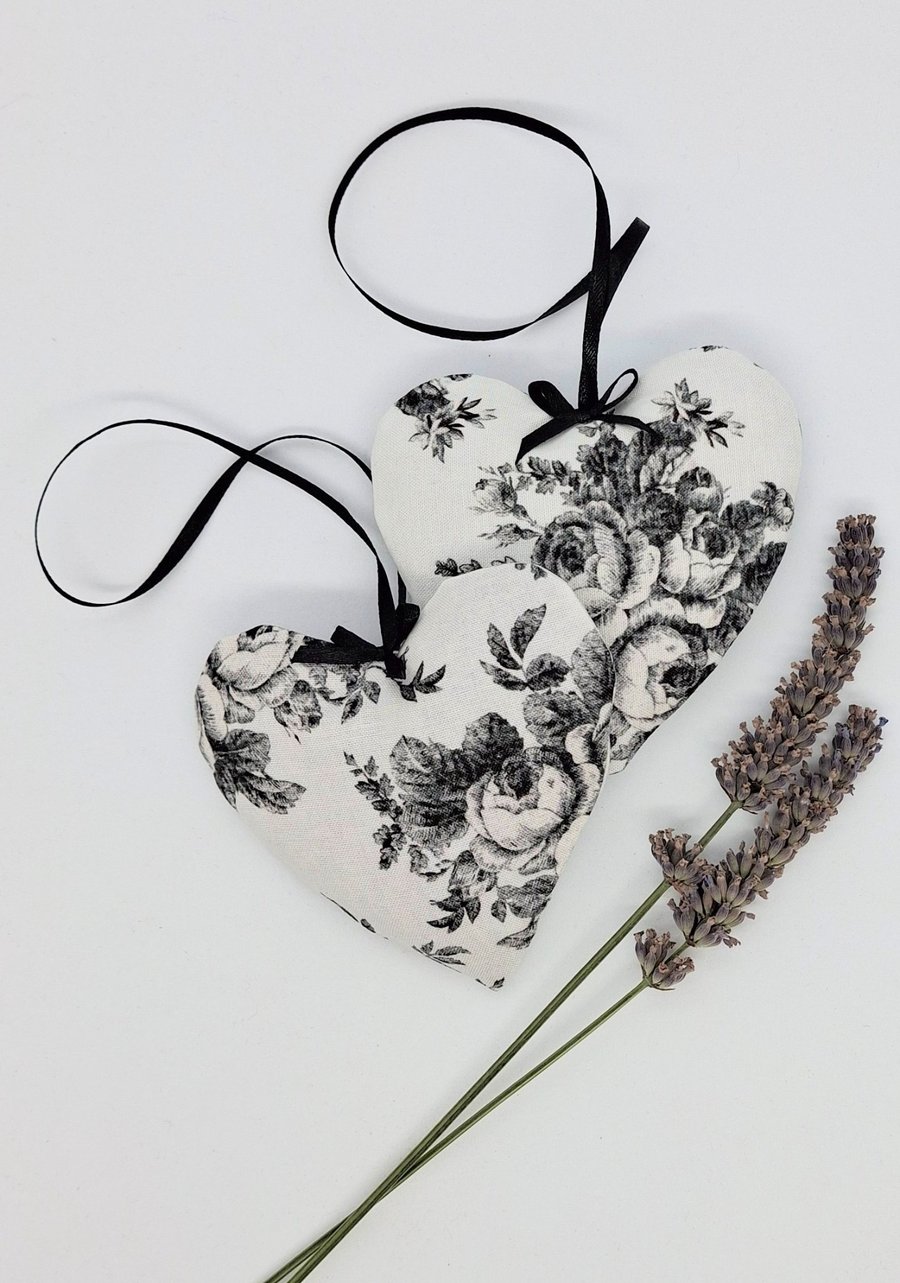 Black roses lavender bags 363 364 P